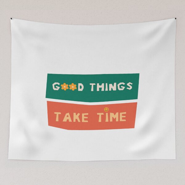 Item preview, Good Things Take Time Motivational Quote Inspirational Patience Mindset designed and sold by RetroMini2026.