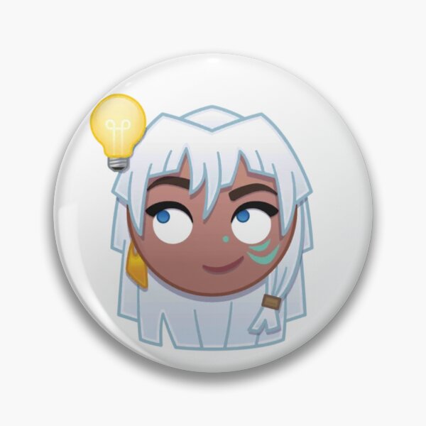 Item preview, Emoji de bombilla de princesa kida designed and sold by Adiex0.