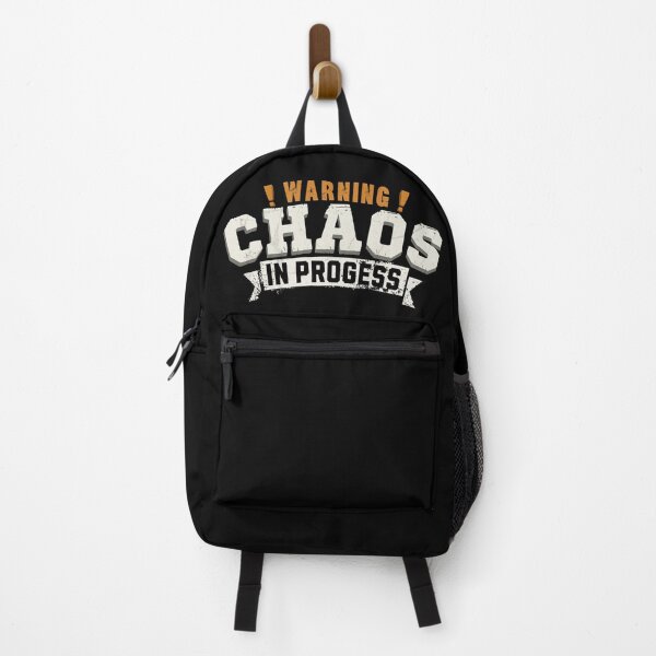 Item preview, Warning: Chaos In Progress Funny Sarcastic Graphic Design designed and sold by 1timelab.