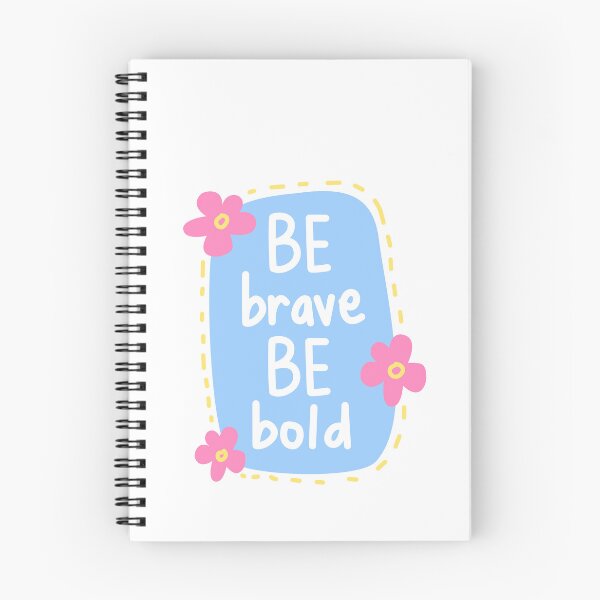 Item preview, Be Brave Be Bold Inspirational Motivational Empowerment Quote designed and sold by RetroMini2026.