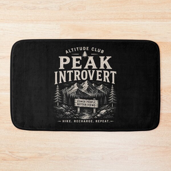 Item preview, Peak Introvert Funny Outdoor Design 4 designed and sold by Miles&Moments.