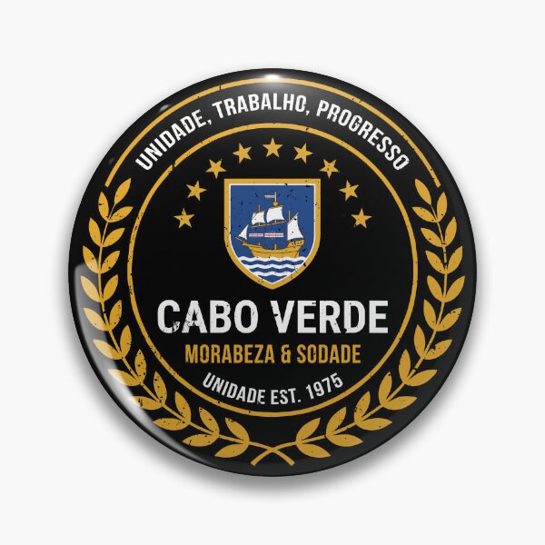 Item preview, Cabo Verde Morabeza Sodade Heritage Crest 1975 designed and sold by crouchingpixel.