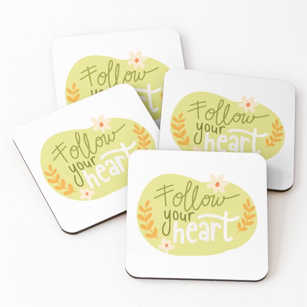 Item preview, Follow Your Heart Motivational Quote Self Love designed and sold by RetroMini2026.