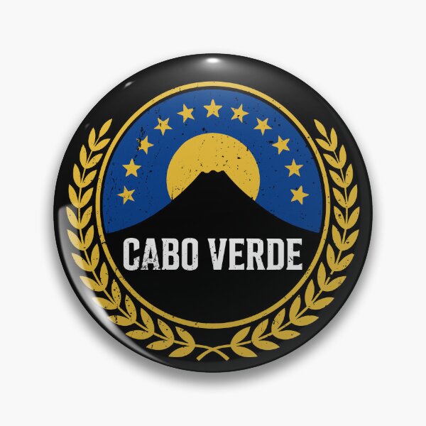 Item preview, Cabo Verde Volcanic Island Heritage Star Crest designed and sold by crouchingpixel.