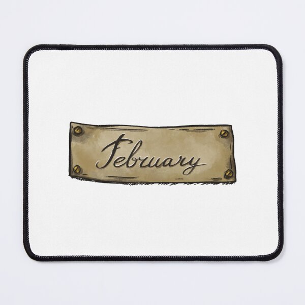 Item preview, February designed and sold by RickTShop.
