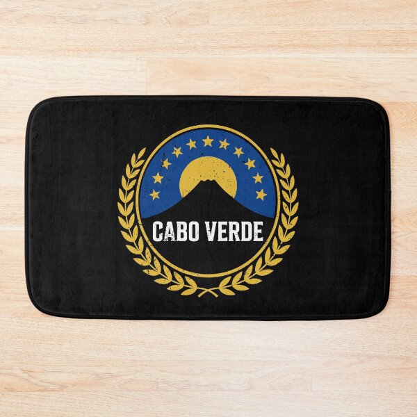 Item preview, Cabo Verde Volcanic Island Heritage Star Crest designed and sold by crouchingpixel.