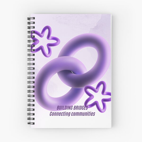 Item preview, Building Bridges Connecting Communities Neurodiversity Art designed and sold by Shadrach Roo.