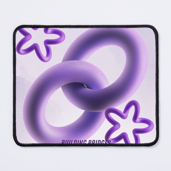 Item preview, Building Bridges Connecting Communities Neurodiversity Art designed and sold by Shadrach Roo.