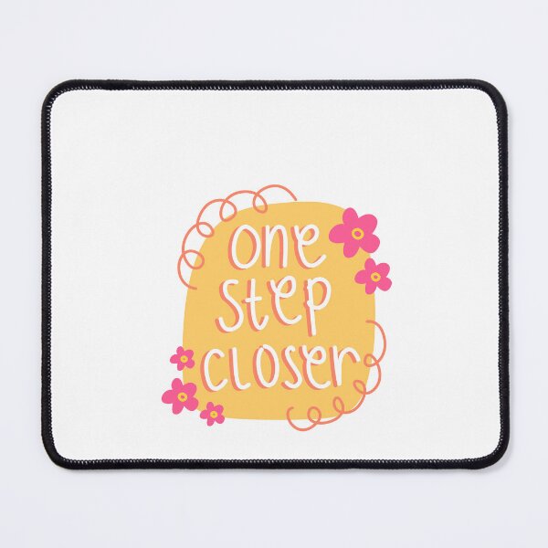 Item preview, One Step Closer Motivational Progress Goals Achiever Inspiration designed and sold by RetroMini2026.