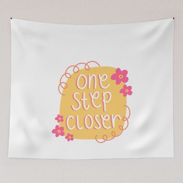 Item preview, One Step Closer Motivational Progress Goals Achiever Inspiration designed and sold by RetroMini2026.