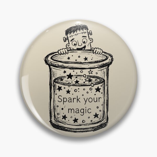 Item preview, Beaker Bubble Peak - Cute Frankenstein Monster designed and sold by bapupa.