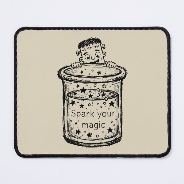 Item preview, Beaker Bubble Peak - Cute Frankenstein Monster designed and sold by bapupa.