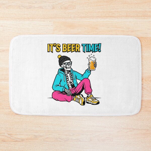 Item preview, Cool Skull Drinking Beer Retro Graphic Shirt designed and sold by Mr-wow.