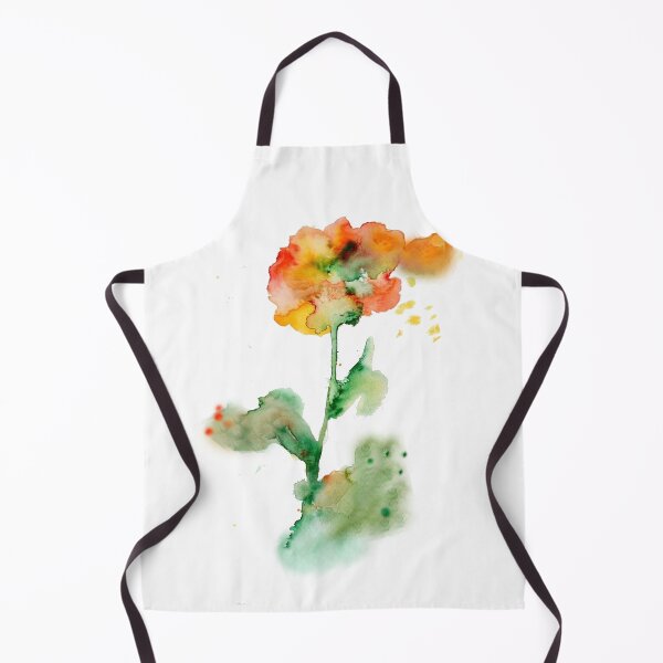 Item preview, Solitary Watercolor Autumn Floral Burst designed and sold by wissal.studio.