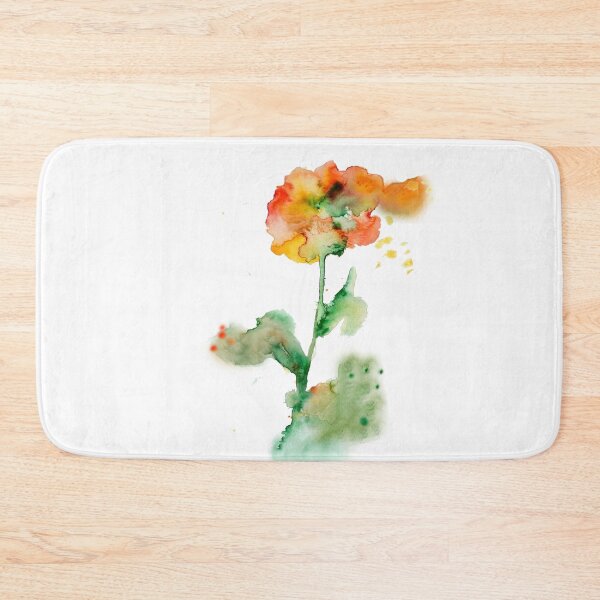 Item preview, Solitary Watercolor Autumn Floral Burst designed and sold by wissal.studio.