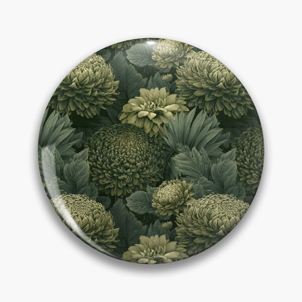 Item preview, Whimsical Chrysanthemum Texture - Tropical Flower Pattern  - Gifts For Couples designed and sold by RoyalStarsPatts.