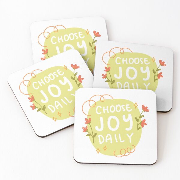 Item preview, Choose Joy Daily Positive Affirmation Motivational Inspiration designed and sold by RetroMini2026.