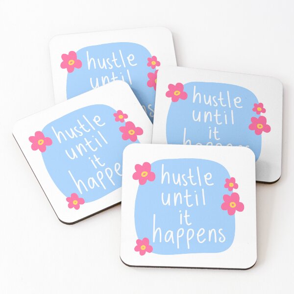 Item preview, Hustle Until It Happens Entrepreneur Motivation Success Mindset designed and sold by RetroMini2026.