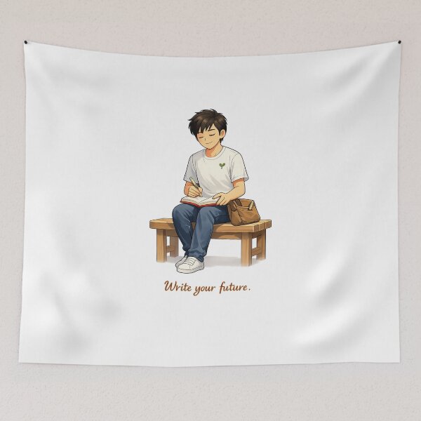 Item preview, Dreams Begin on Paper designed and sold by Happyfreedom.