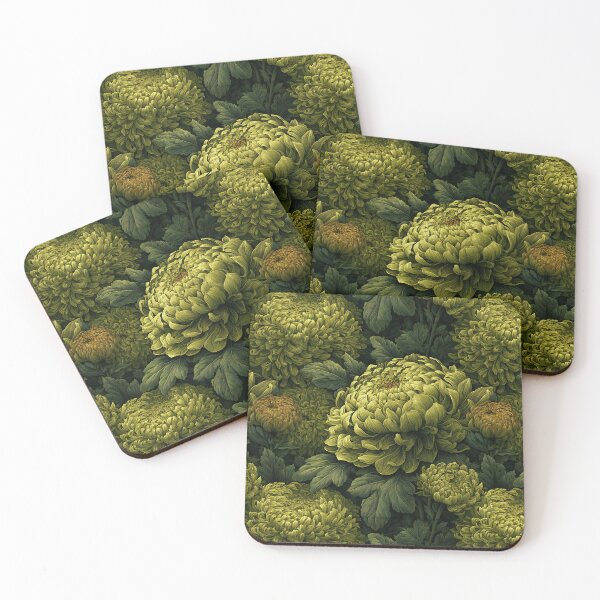 Item preview, Edgy Chrysanthemum Floral - Flower Floral Pattern  - Gifts For Coworkers designed and sold by RoyalStarsPatts.