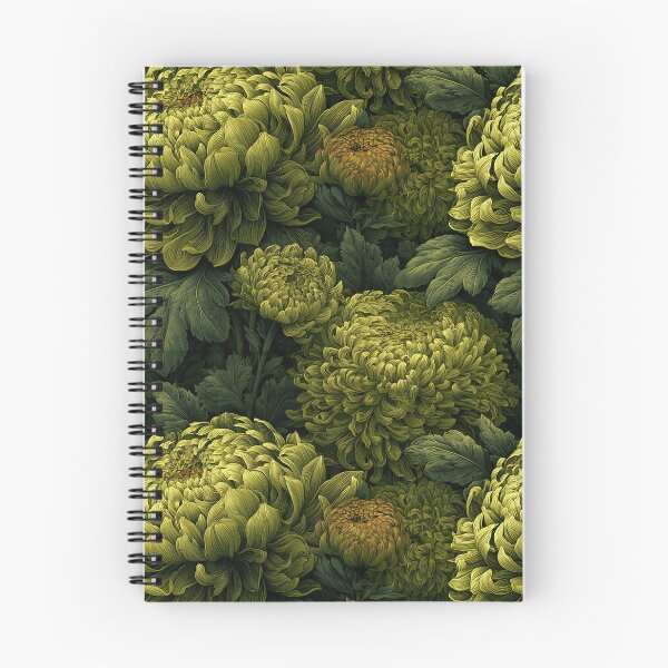 Item preview, Edgy Chrysanthemum Floral - Flower Floral Pattern  - Gifts For Coworkers designed and sold by RoyalStarsPatts.