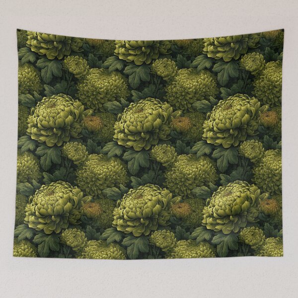Item preview, Edgy Chrysanthemum Floral - Flower Floral Pattern  - Gifts For Coworkers designed and sold by RoyalStarsPatts.