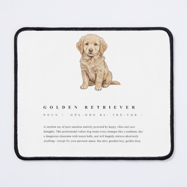 Item preview, Golden Retriever designed and sold by TPNekoland.