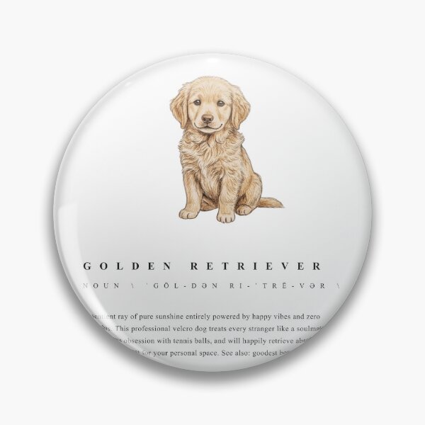 Item preview, Golden Retriever designed and sold by TPNekoland.