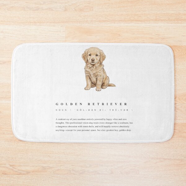 Item preview, Golden Retriever designed and sold by TPNekoland.
