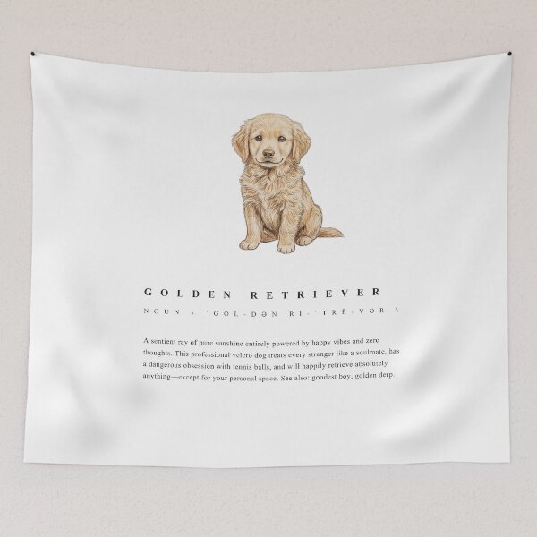 Item preview, Golden Retriever designed and sold by TPNekoland.
