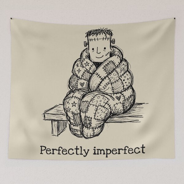 Item preview, Patchwork Blanket Rest - Spooky Cute Frankenstein Monster designed and sold by bapupa.