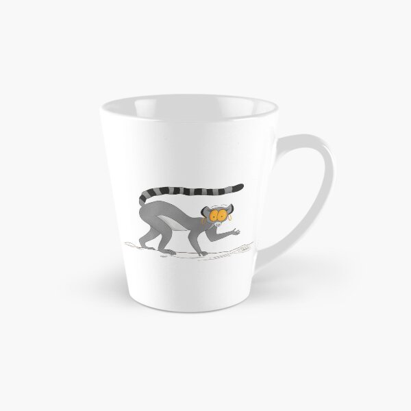 Item preview, Lemur Maki Catta with Creoles - Humorous Illustration designed and sold by Ajova-.