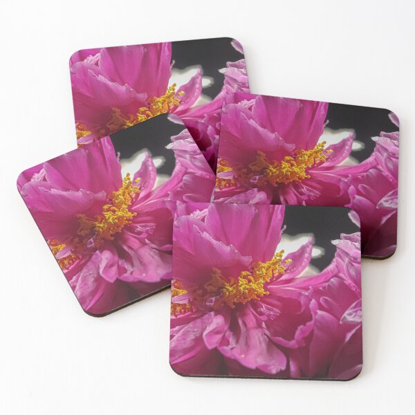 Item preview, Vivid Magenta Peony Close-Up Floral Macro designed and sold by Apex_Visuals.
