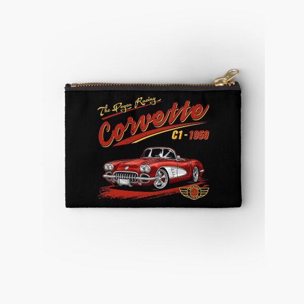 Item preview, Pogea Racing Corvette C1 1959 – American Legend Classic Car Illustration designed and sold by RAS-77.