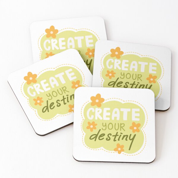 Item preview, Create Your Destiny Motivational Inspirational Positive Mindset designed and sold by RetroMini2026.