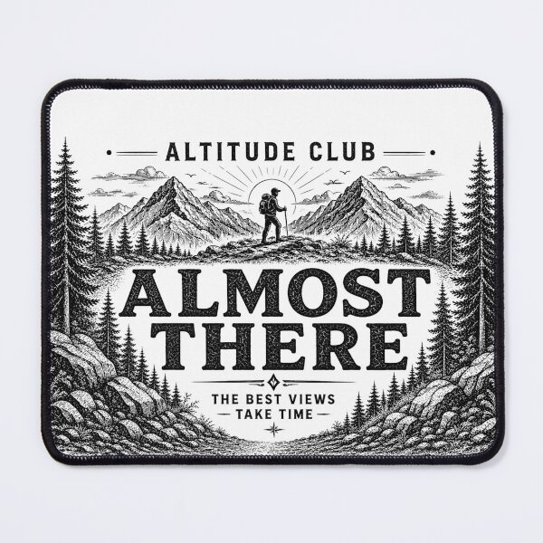 Item preview, Almost There Hiking Funny Outdoor Design 4 designed and sold by Miles&Moments.