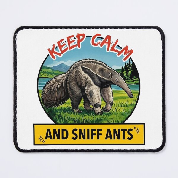 Item preview, Anteater Keep Calm and Sniff Ants designed and sold by HaydenMillepied.