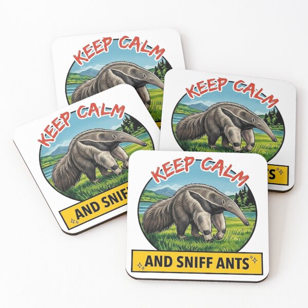 Item preview, Anteater Keep Calm and Sniff Ants designed and sold by HaydenMillepied.
