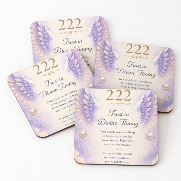 Item preview, 222 Trust in Divine Timing Art designed and sold by AngelLighthouse.