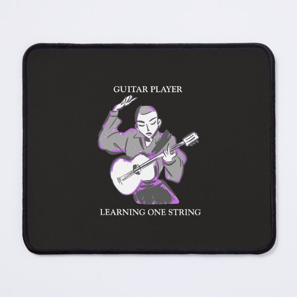 Item preview, learning one string guitar and guitarist designed and sold by Bubpat.