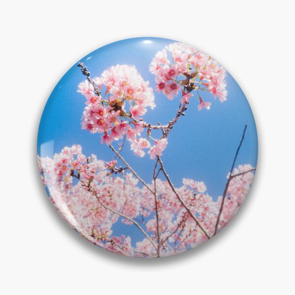 Item preview, sakura cherry blossom blue sky designed and sold by Mypixieart.