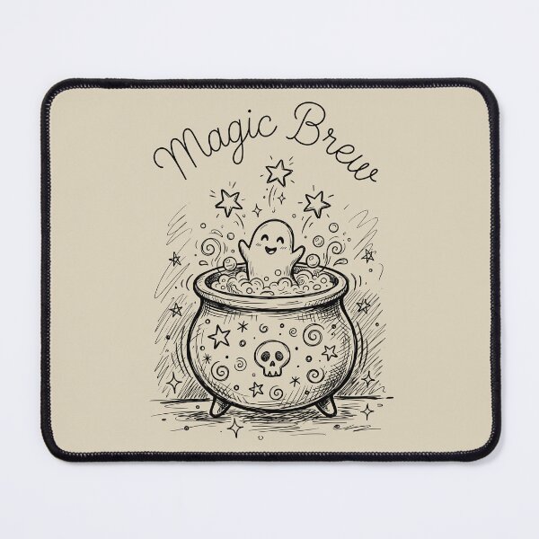 Item preview, Cauldron Bubble - Spooky Cute Ghost designed and sold by bapupa.