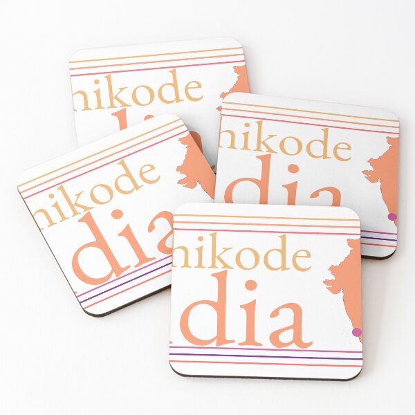 Item preview, Kozhikode India City Marked On Country Map designed and sold by TheIconSmith.