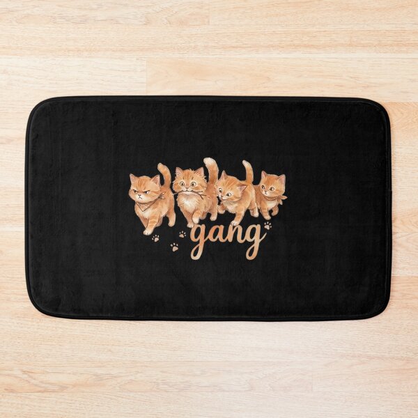 Item preview, Cute Orange Cat Gang designed and sold by dudelinart.