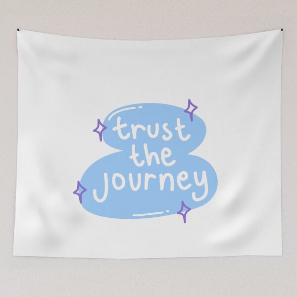 Item preview, Trust The Journey Inspirational Quote Positive Life Motivation Empowerment designed and sold by RetroMini2026.