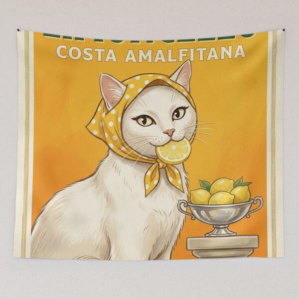 Item preview, limoncello cat designed and sold by clarencestew.