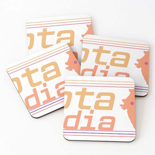 Item preview, Kota India City Marked On Country Map designed and sold by TheIconSmith.