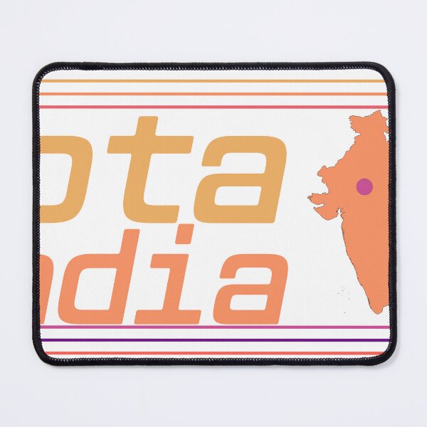 Item preview, Kota India City Marked On Country Map designed and sold by TheIconSmith.