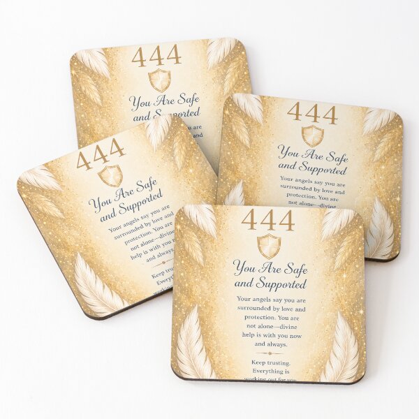 Item preview, 444 You Are Safe and Supported designed and sold by AngelLighthouse.