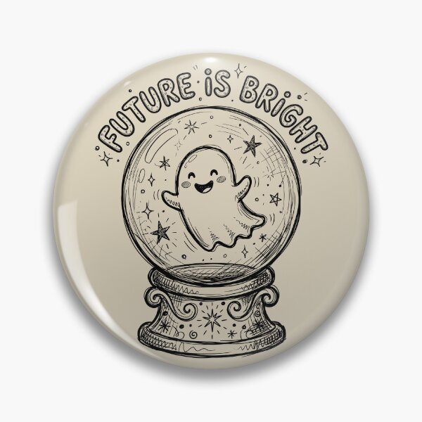 Item preview, Crystal Ball - Spooky Cute Ghost designed and sold by bapupa.